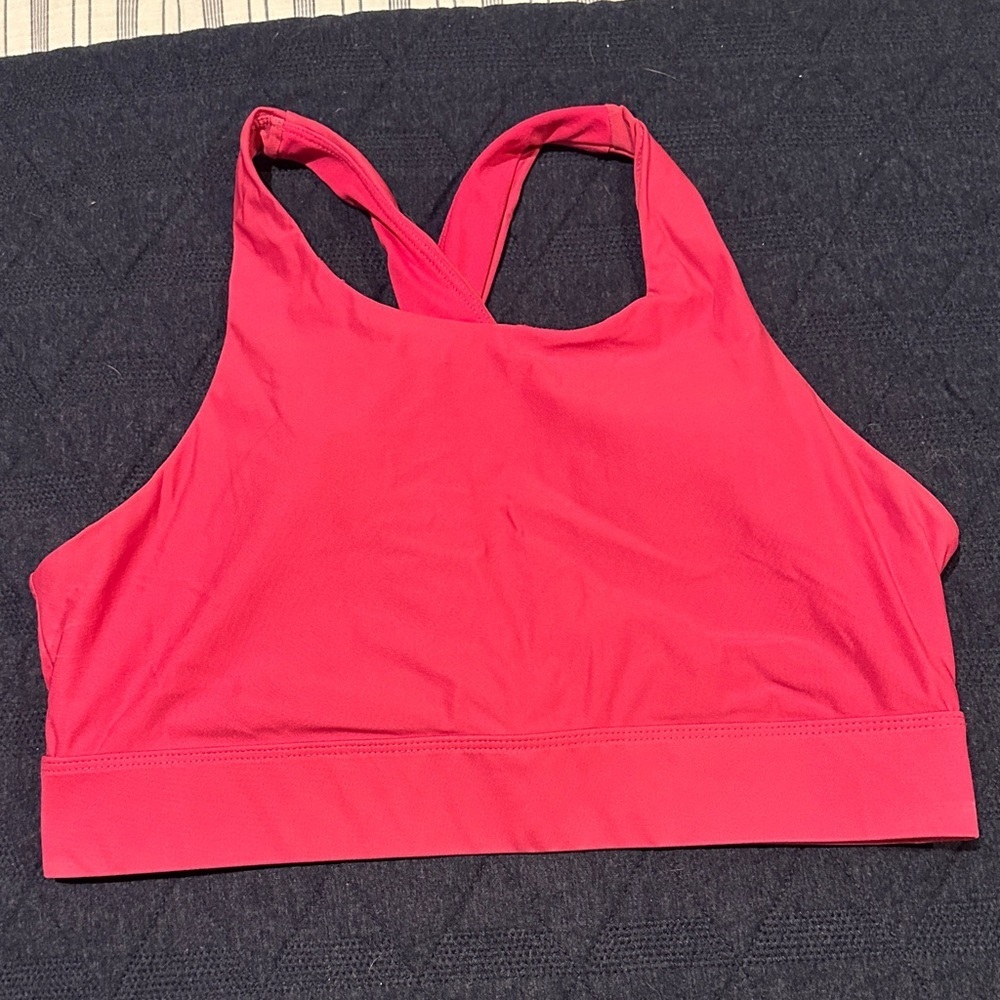 Fabletics Women's Pink Sports Bra